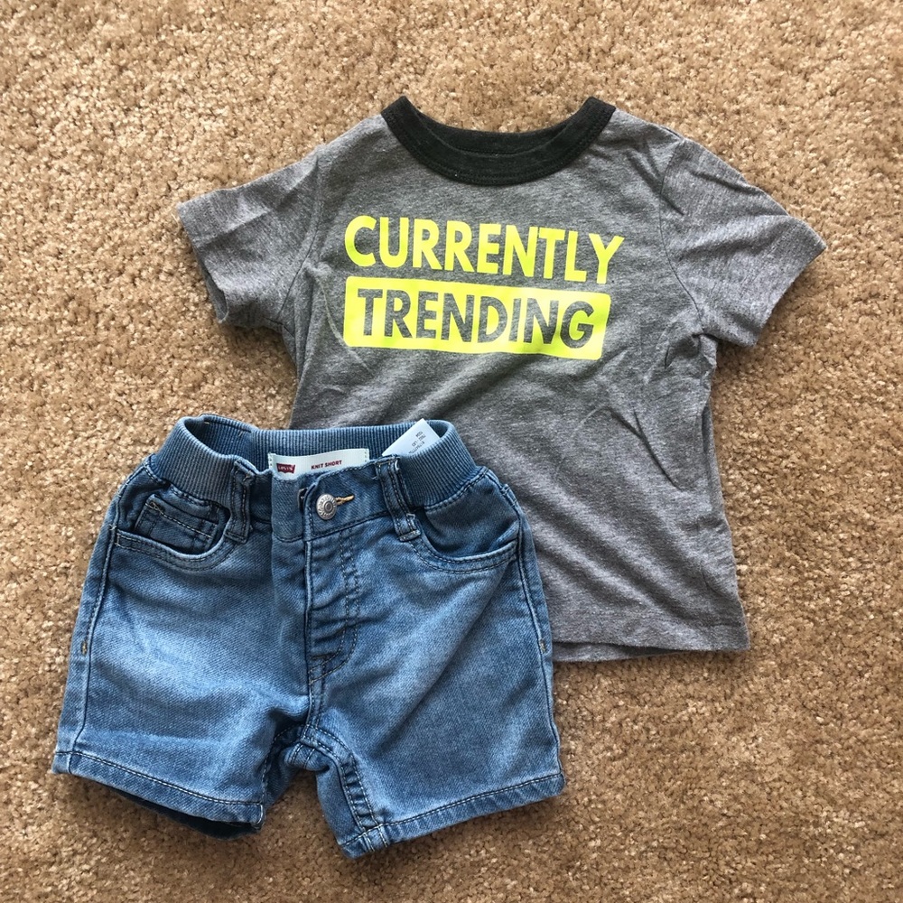 Boys jean shorts